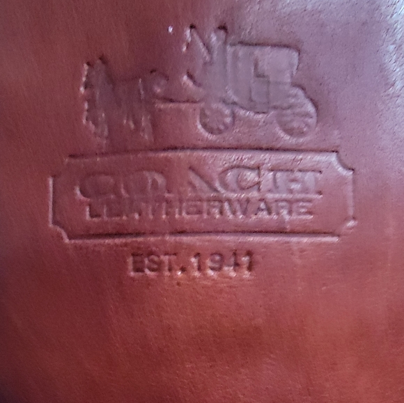 High coach boots with strap and zipper size 7.5B - Picture 2 of 8